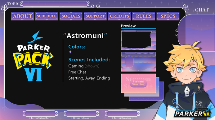 Astromuni (Parker Pack 6)