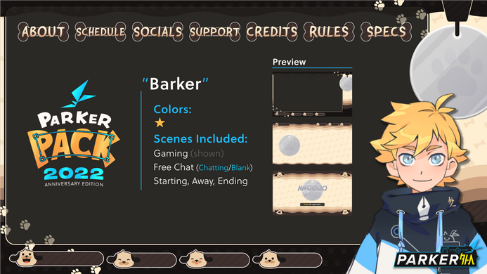 Barker (Parker Pack 2022)