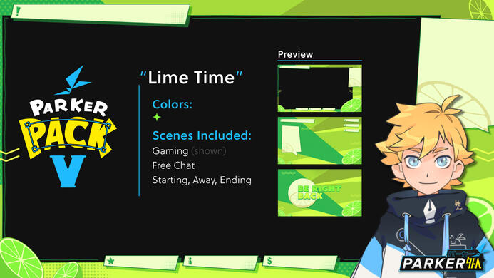 Lime Time (Parker Pack 5)