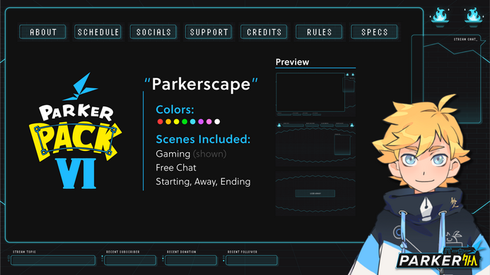 Parkerscape (Parker Pack 6)