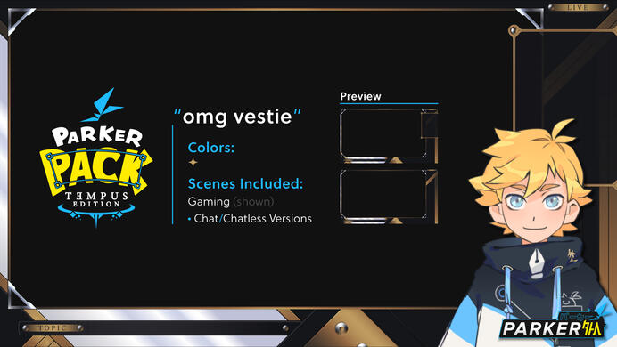 omg vestie (Parker Pack Tempus Edition)