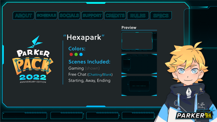 Hexapark (Parker Pack 2022)