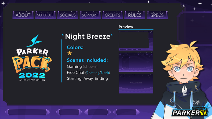 Night Breeze (Parker Pack 2022)