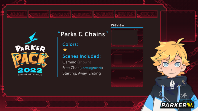 Parks & Chains (Parker Pack 2022)
